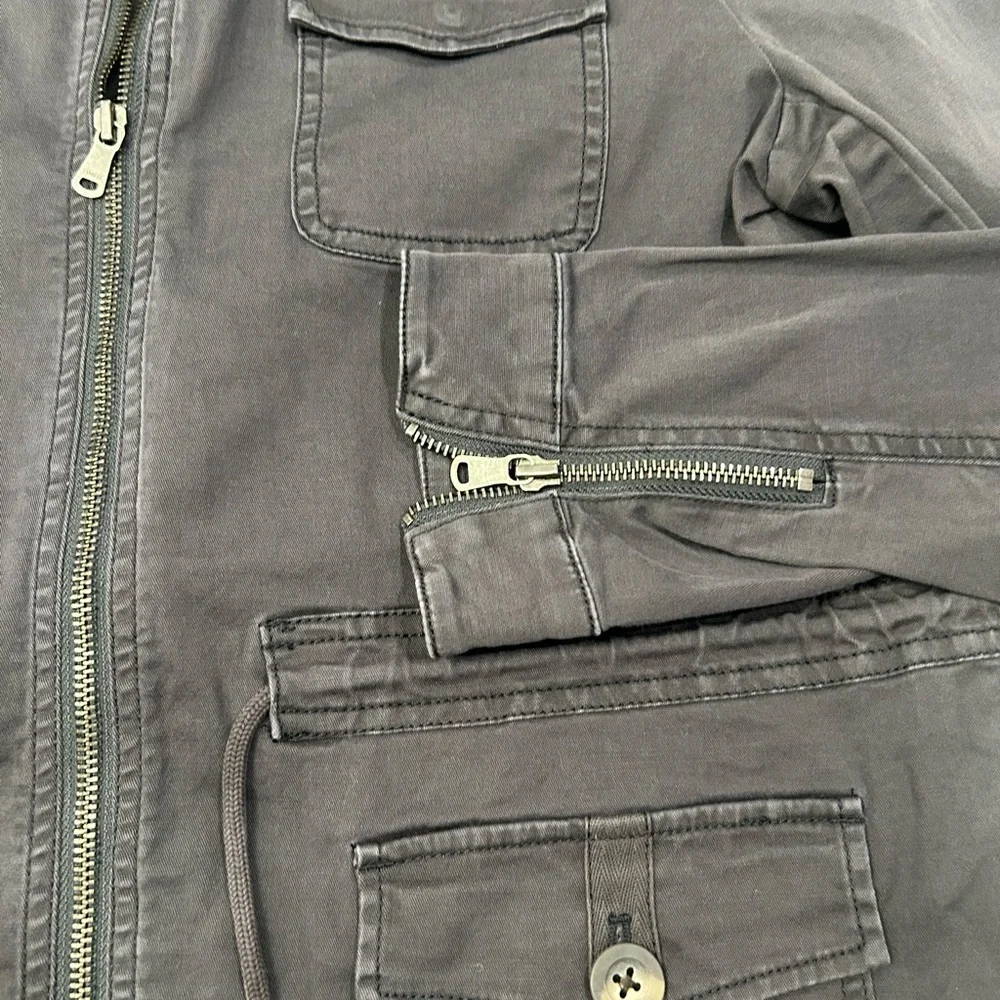 Express Women’s Field Utility‎ Jacket Multi Pocket Zippered Medium